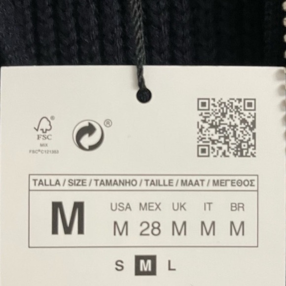 Zara zipper rib knit cardigan - Picture 6 of 6